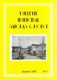 Bulletin municipal Satolas-et-Bonce 1985