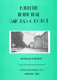 Bulletin municipal Satolas-et-Bonce 1986