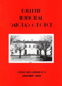 Bulletin municipal Satolas-et-Bonce 1989