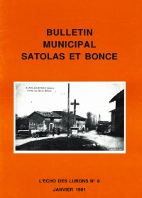 Bulletin municipal Satolas-et-Bonce 1991