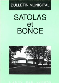 Bulletin municipal Satolas-et-Bonce 1992