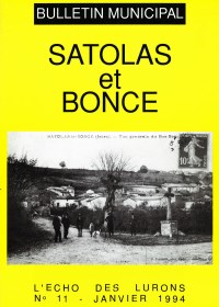 Bulletin municipal Satolas-et-Bonce 1994