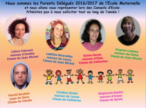 Parents d'élèves école maternelle Satolas-et-Bonce