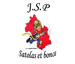Logo association Jeunes Sapeurs Pompiers Satolas-et-Bonce