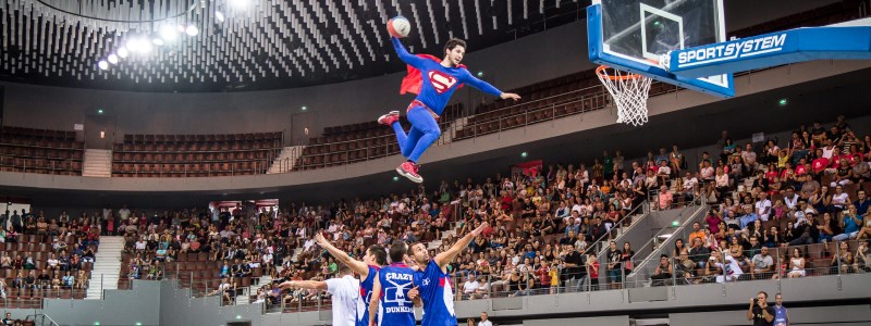 Show Crazy Dunkers mai 2016 association Basket Club Satolas-et-Bonce