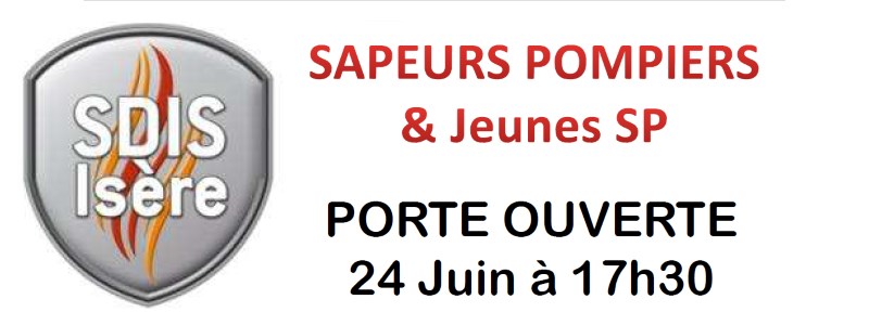 Association des Sapeurs Pompiers et JSP journée portes ouvertes juin 2016 Satolas-et-Bonce