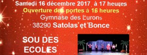 Sous des Ecoles Noël 2017