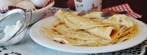 Assiette de crêpes