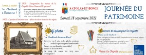 journée patrimoine 2021