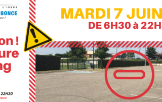 Attention Fermeture de parking