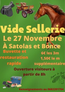 Affiche vide sellerie 27 11 2022