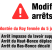 arrets bus déplacés GRDF