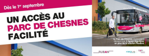 ruban-parc chesnes
