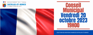 election nouveau maire