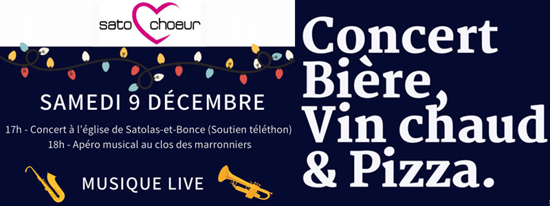 🎵 Concert de soutien – Téléthon