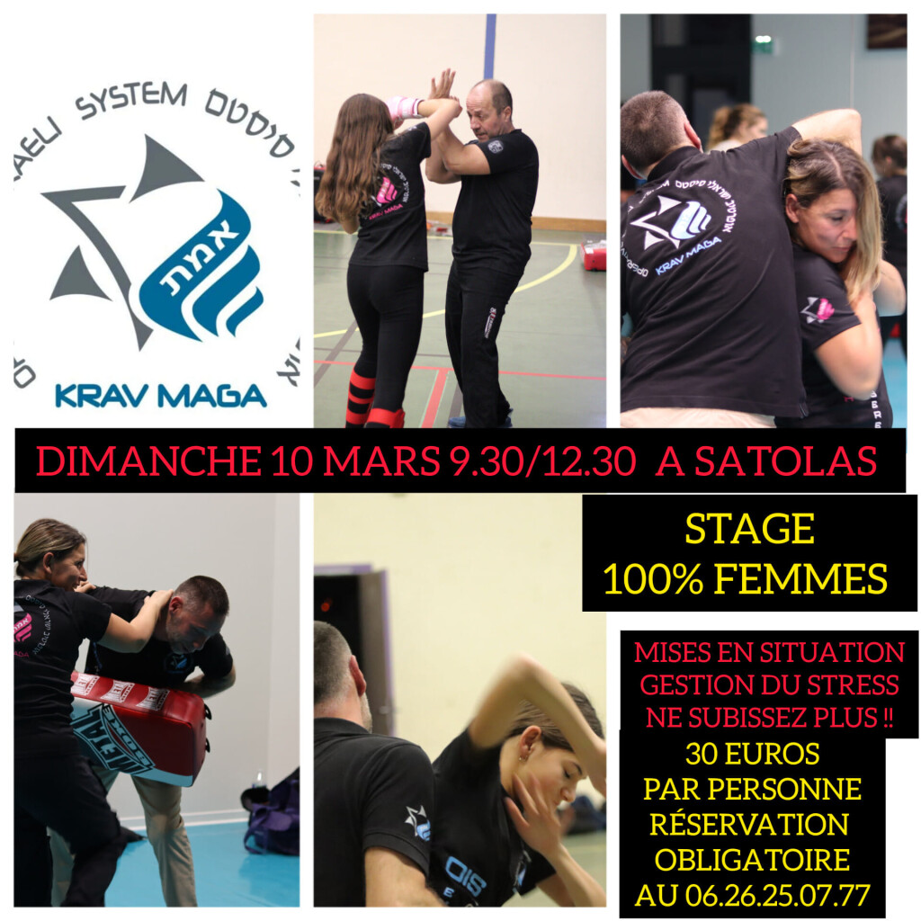 krav maga affiche