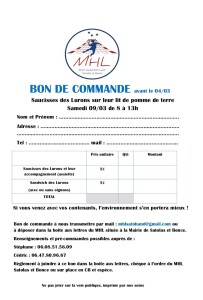 mhl bon de commande