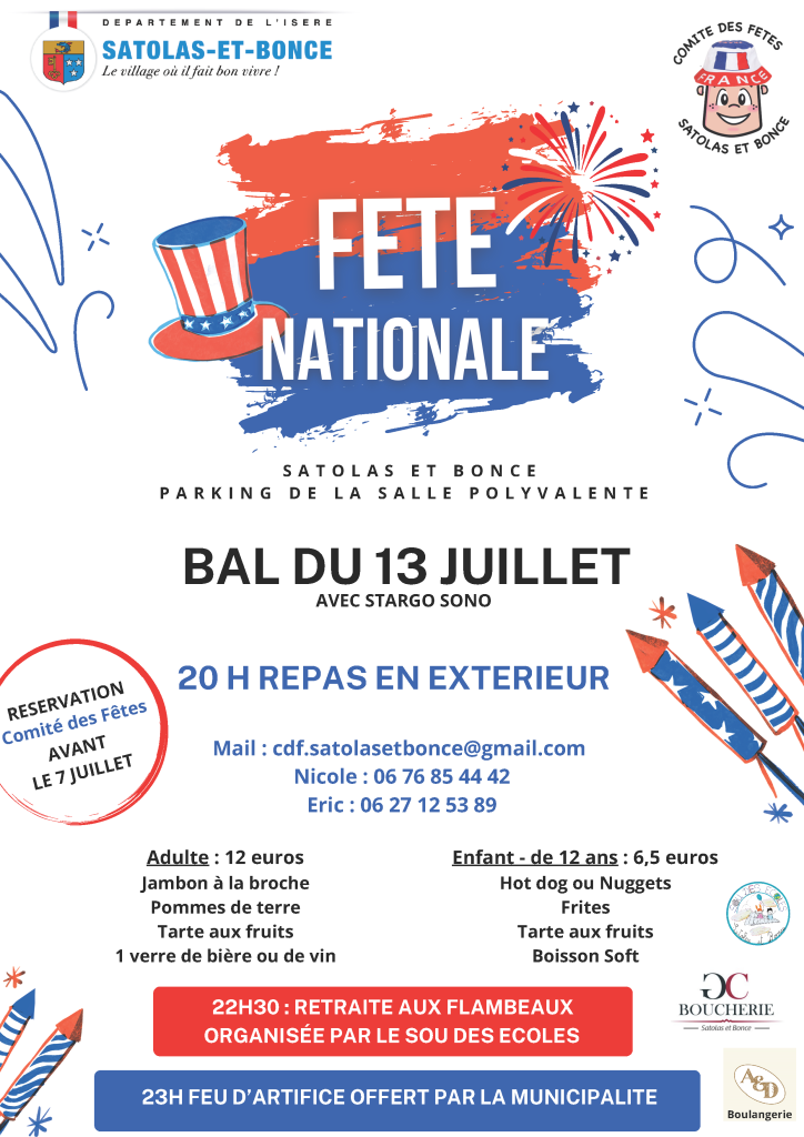 SOIREE 13 JUILLLET_
