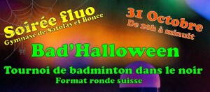 SatoBad - soirée bad'halloween 2024