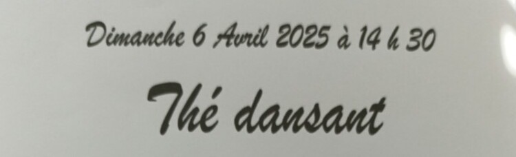 Thé dansant