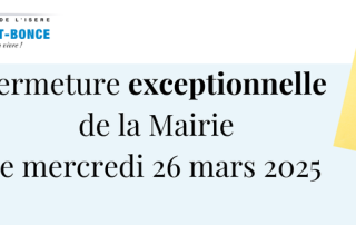 SITE WEB Fermeture Mairie