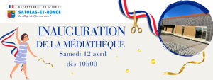 SITE WEB inauguration médiathèque