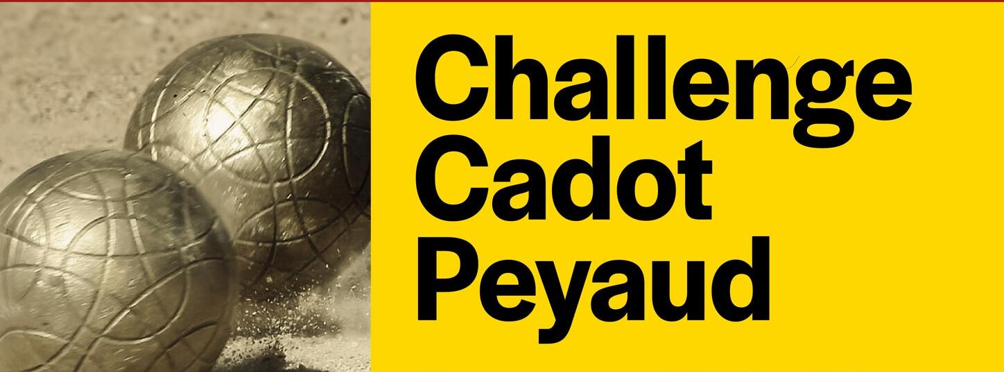 Concours boules challenge cadot Peyaud 20 avril