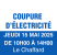 SITE WEB Coupure Enedis 15 05