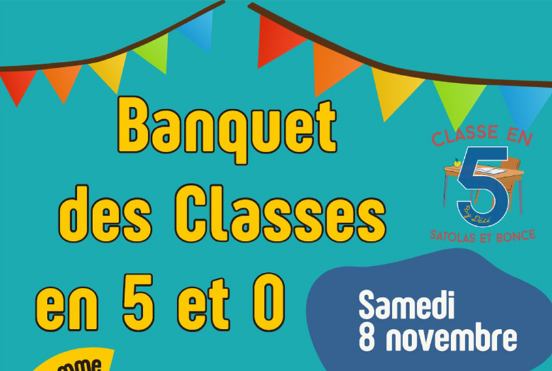 Banquet des classes en 5 08 11 2025