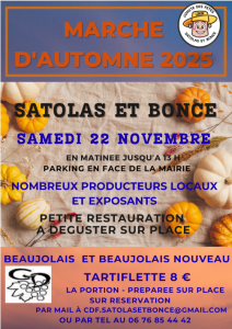 Marché d'automne 2025