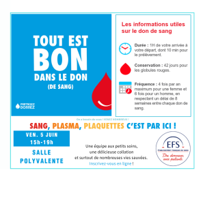 Pour site internet don du sang